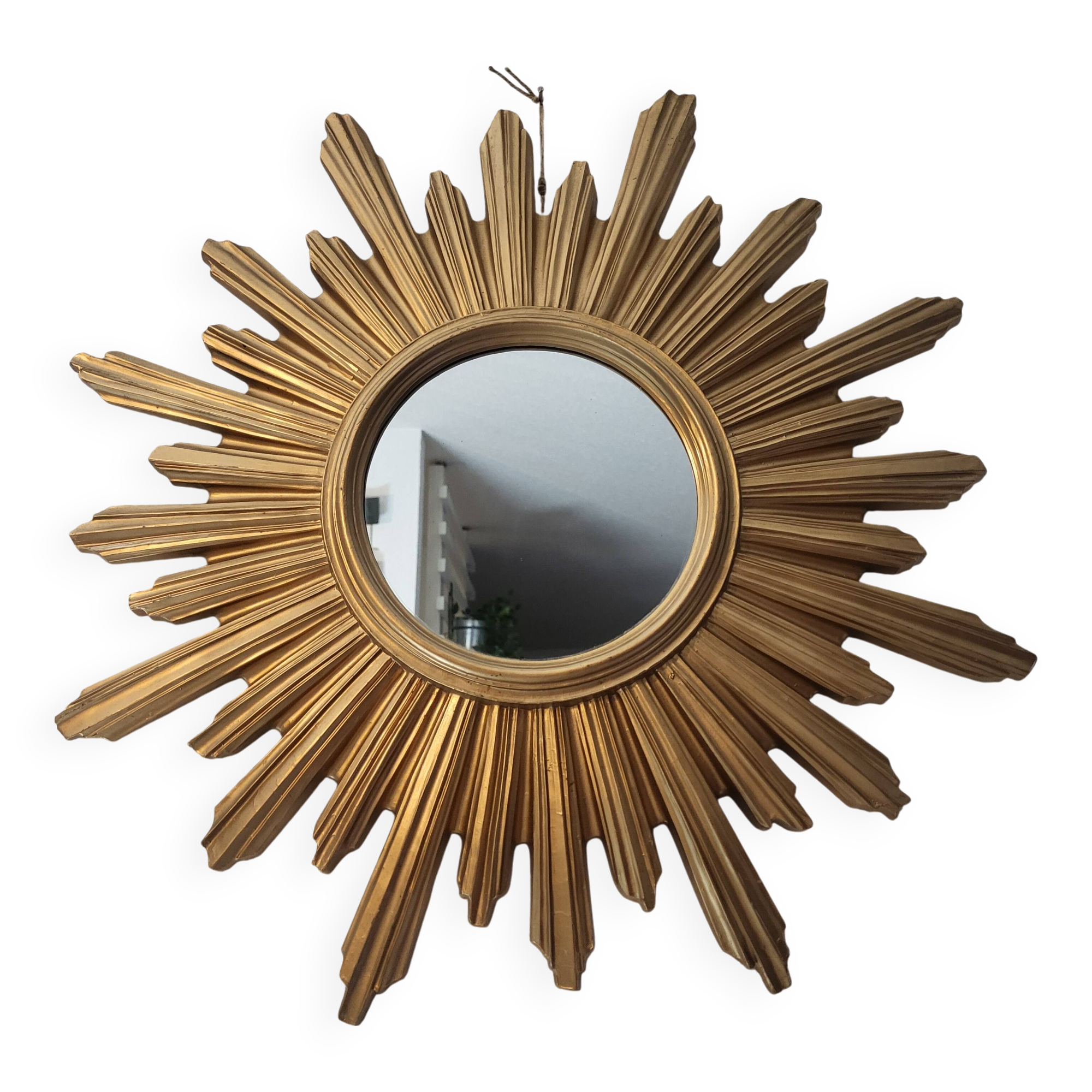 Sun mirror, made in Italy, 1960, 70, vintage
