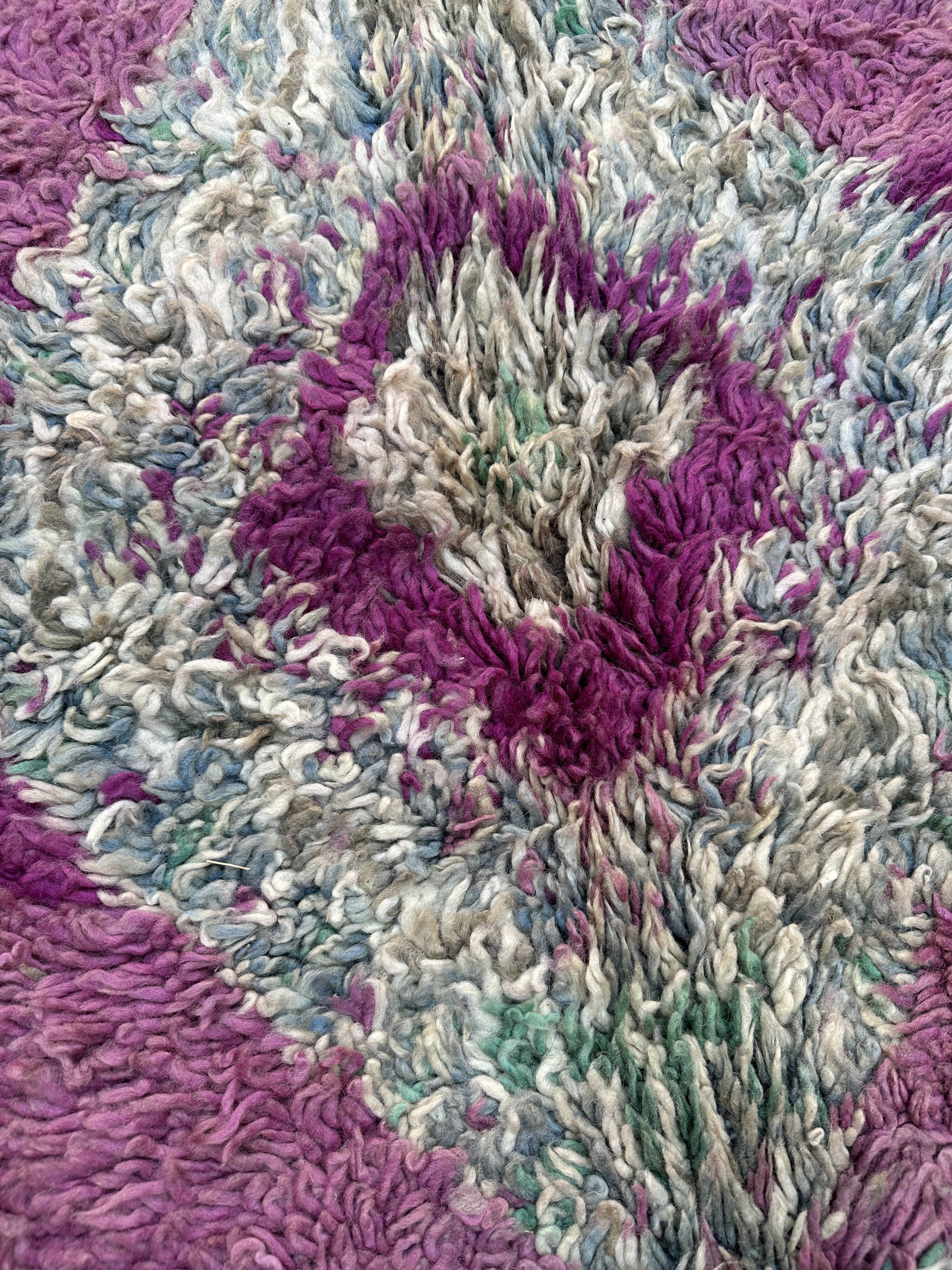 Moroccan Purple Carpet - 190 x 320 cm