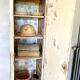 Patinated vintage column furniture