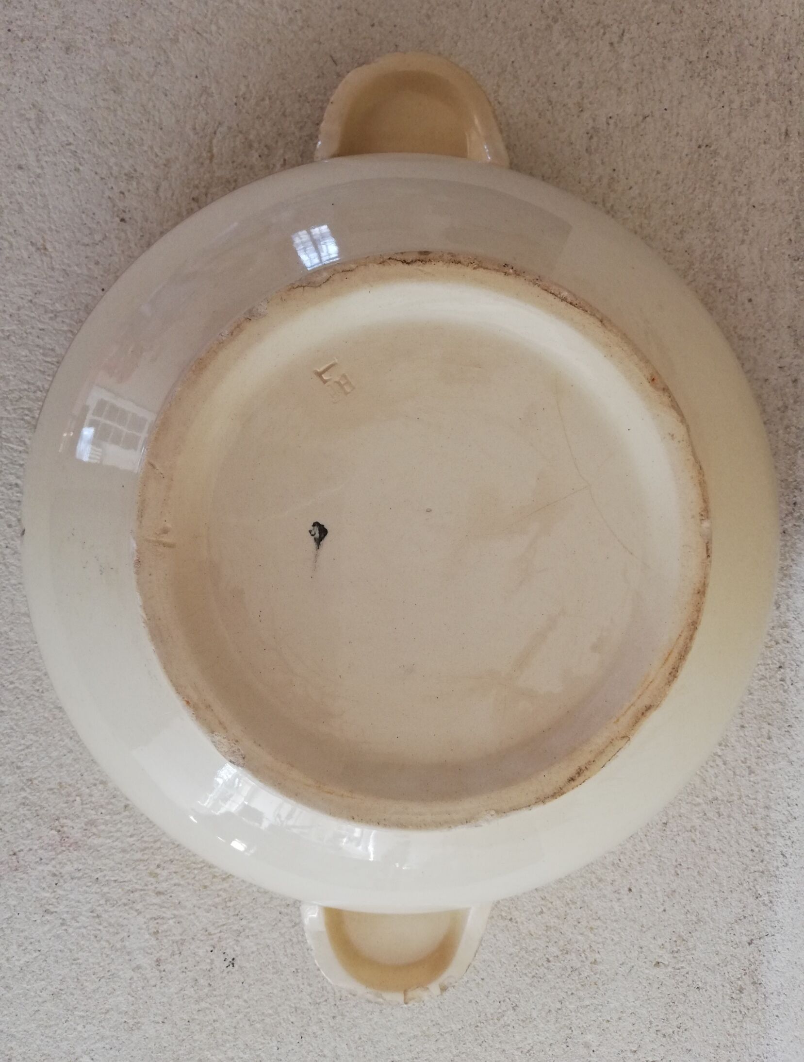 Soup bowl Terre de Fer