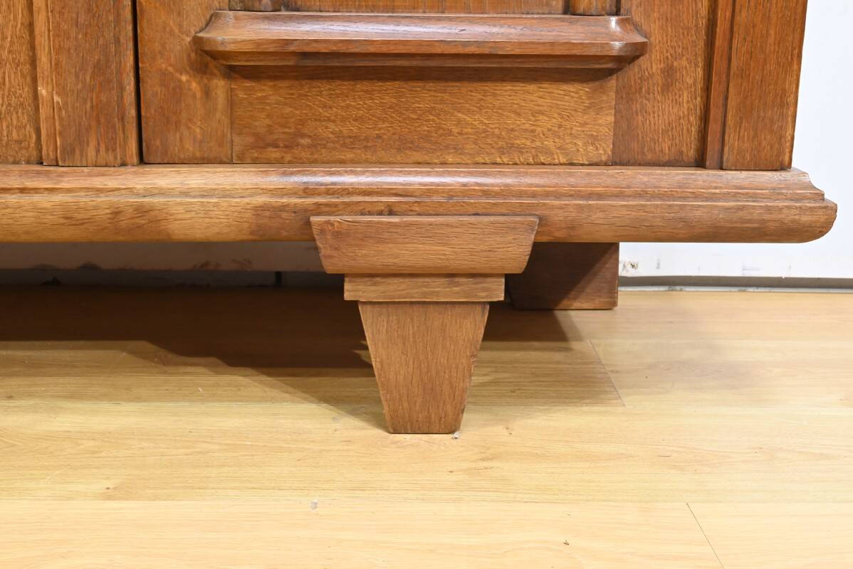 Oak bookcase, Art Deco period – 1940