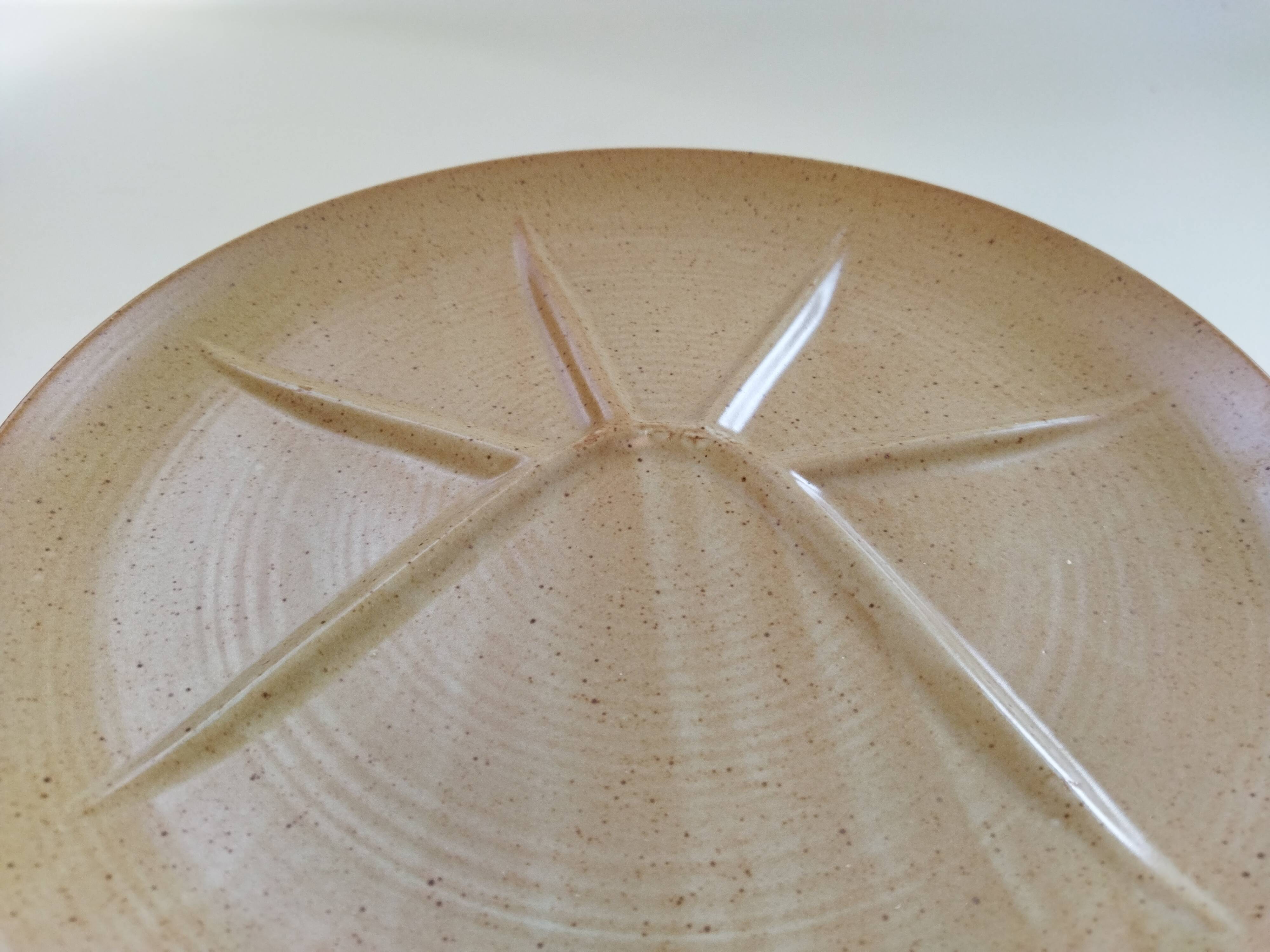 Six Village CNP stoneware plates
