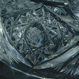 Bohemian crystal ashtray