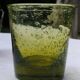 5 gobelets vintage en verre bullé de Biot