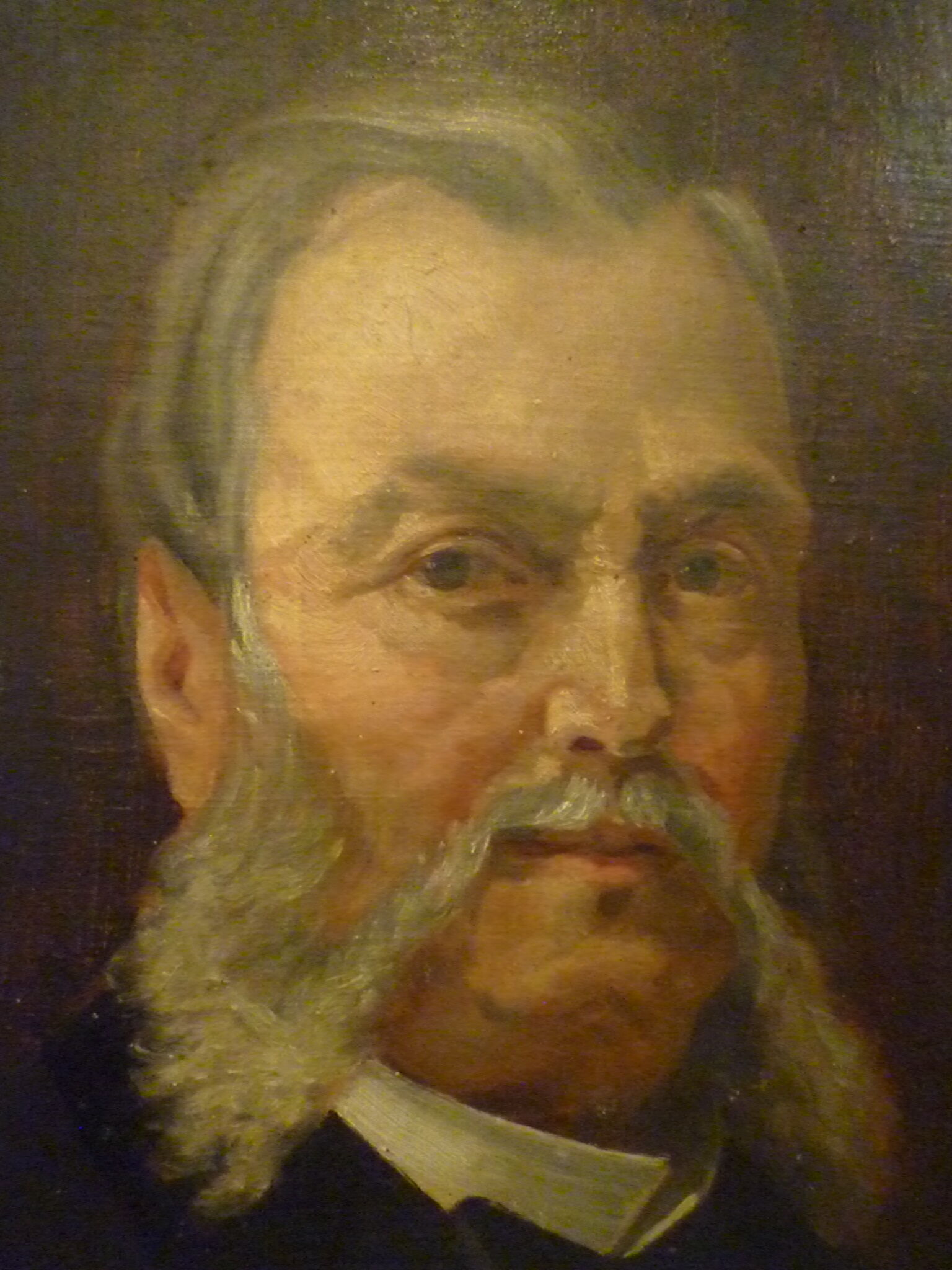 Oil on canvas early twentieth century