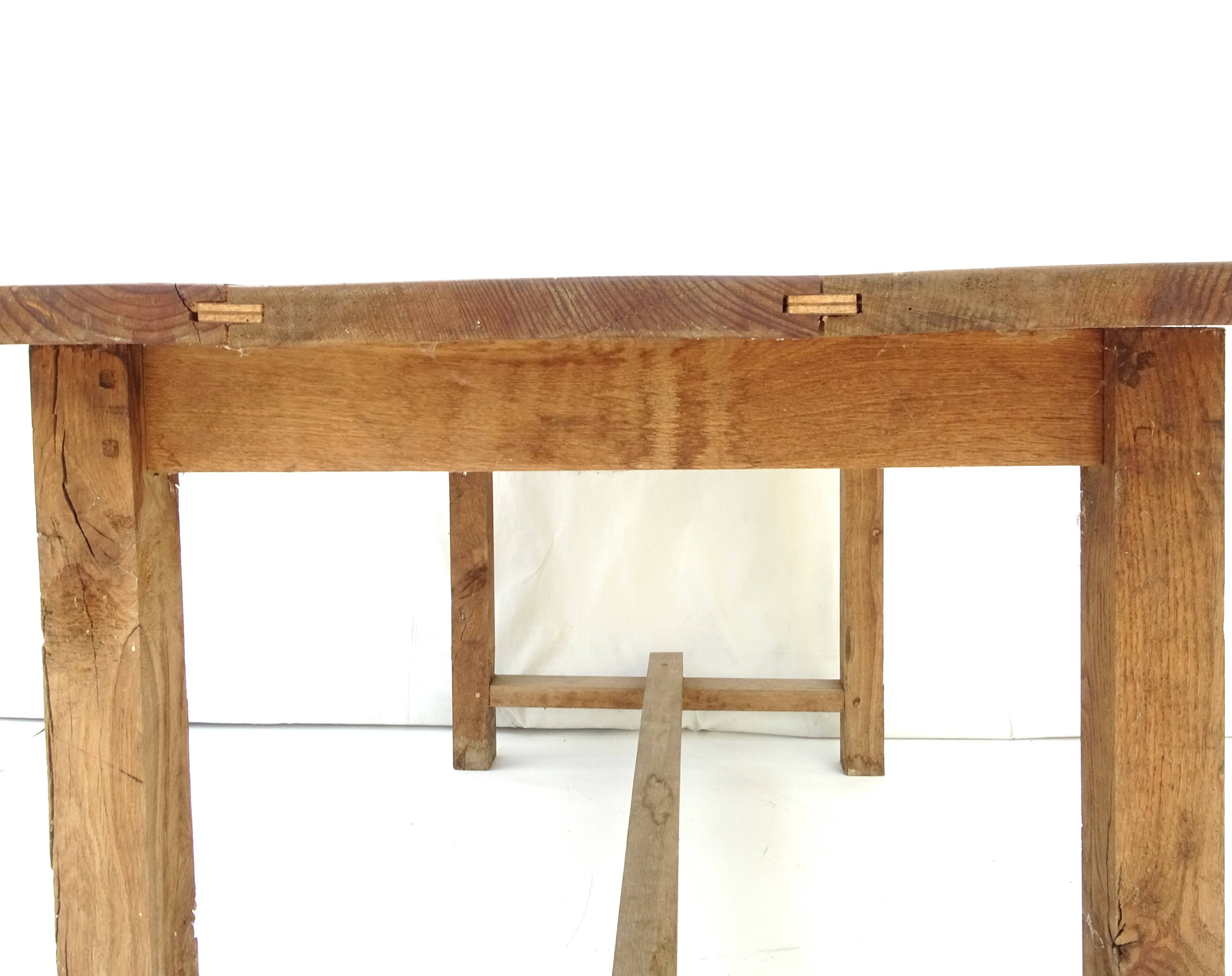 Table de ferme en bois massif