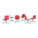 Set of "EA 117" Armchairs by Charles and Ray Eames for ICF USA 1969.