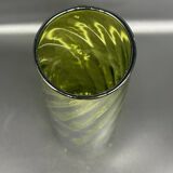 Large glass vase from the 1970s