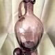 Liquor or drop service in hartzwiller crystal of purple color