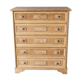 Old chest of drawers solid wood