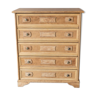 Old chest of drawers solid wood
