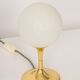 Brass table lamp by Max Bill for Temde Switzerland 1960s