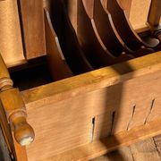 Vintage turntable cabinet