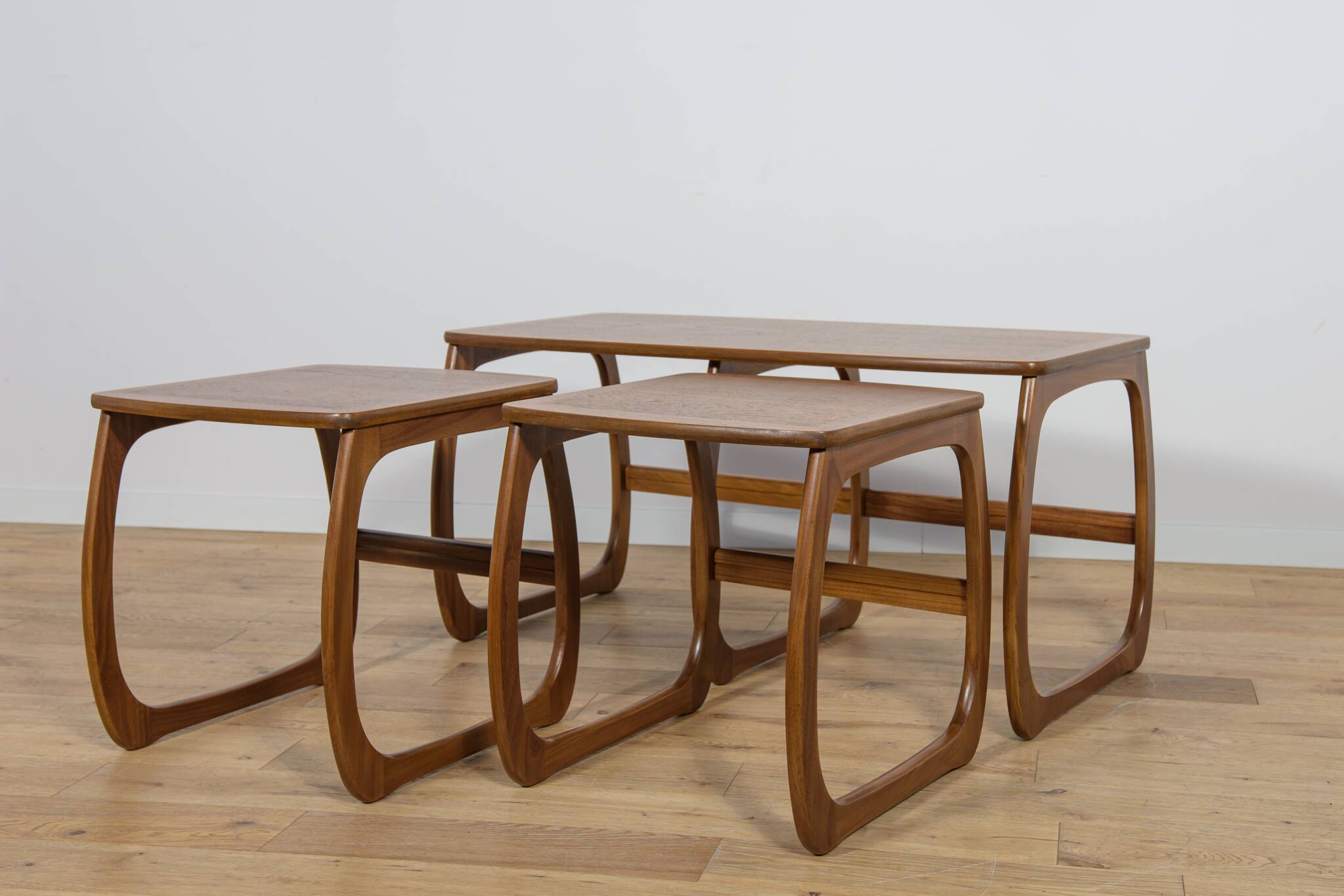Mid-Century Teak Nesting Tables from Parker Knoll, United Knigdom, 1960s, Set of 3