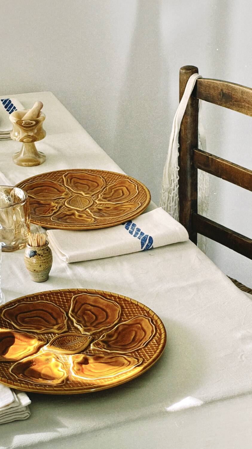 6 oyster slip plates