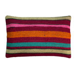 Vintage turkish handmade cushion cover , 30 x 50 cm