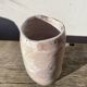 Raku vase / signed ceramic / handmade pottery