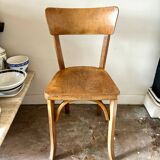 Baumann bistro chair in light beech