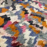 Tapis laine multicolore berbère 195x305cm