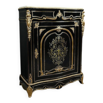 Meuble d’Appui en Poirier noirci, époque Napoléon III – Milieu XIXe
