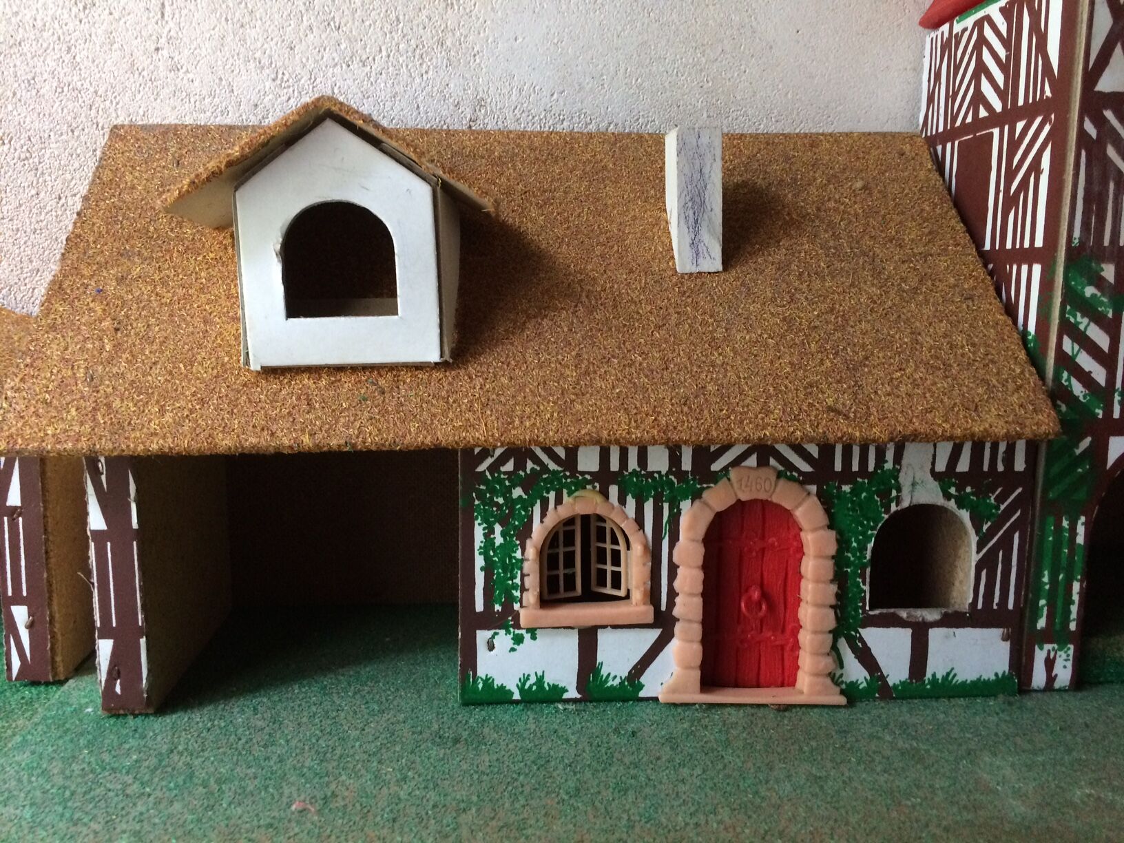 Vintage wooden farmhouse