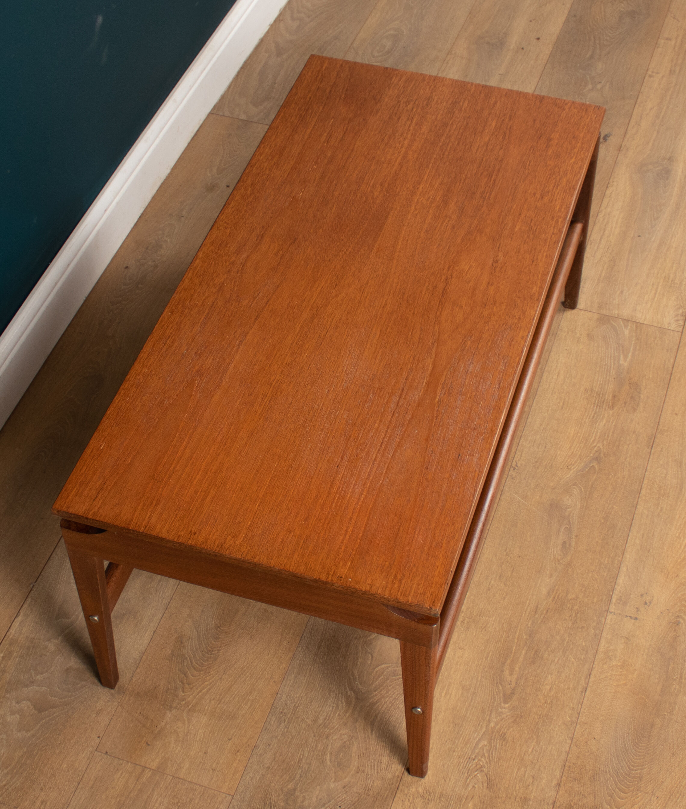Retro Teak 1960s Mid Century Danish Style Coffee Table