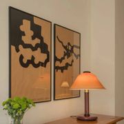 Pair of silkscreen prints by Eduardo Chillida, produced for the Spanish Museum of Abstract Art, 1980