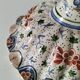 Earthenware lamp base signed Roger Colas – Cashmere decor – Clamecy