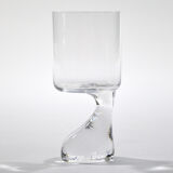 "Asimmetrico" glass set by Joe Colombo For Riedl