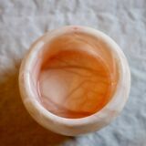 Pink marble jewelry box