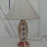 Lampe de chevet en porcelaine , vintage .