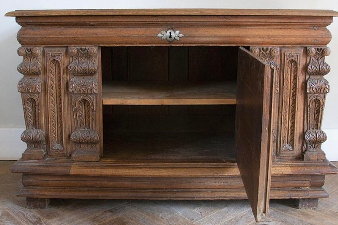 Chest, Wood, Neo-Renaissance style, nineteenth century