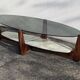 Coffee table by Hugues Poignant, 1960/70 vintage, France, Design