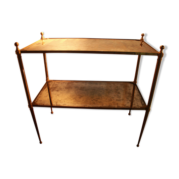 Brass side table from the 1950s/70s.