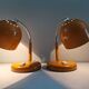 Pair of Italian desk lamps, 70s