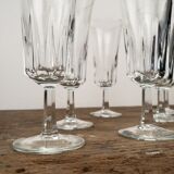 Champagne flutes x6