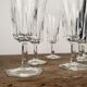Champagne flutes x6