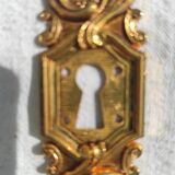 Brass lock entrance