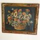 Oil on canvas, framed still life bouquet of flowers