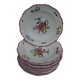 12 assiettes creuses Vieux Saint Amand 1713