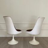 Tulip foot armchairs, 1970