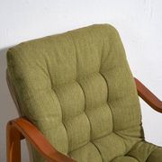Vintage olive green armchair (c.1950) #80