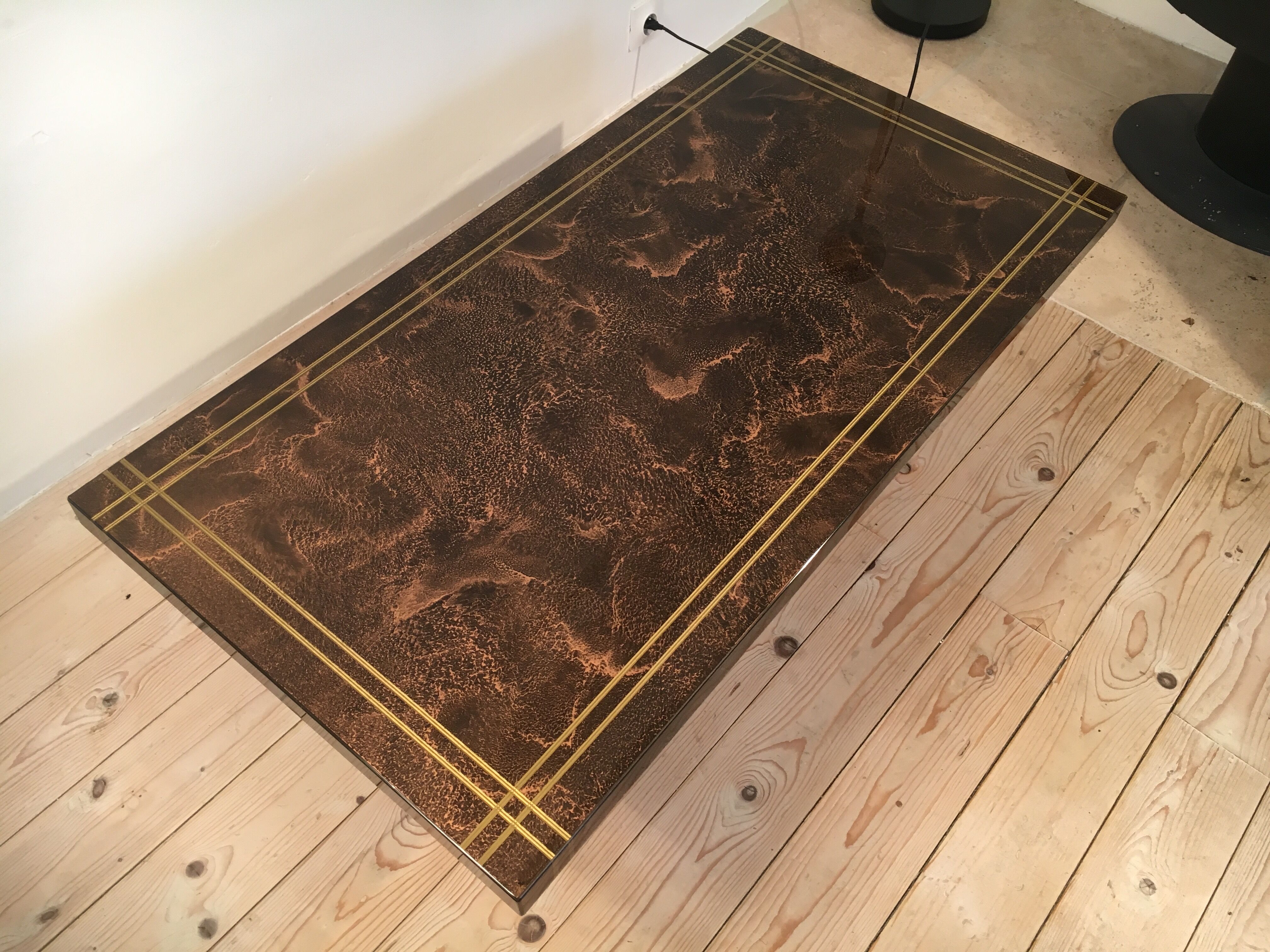 1970s lasca coffee table