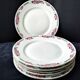 6 Art Deco porcelain dinner plates