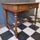 Ancienne table à écrire d'appoint bureau en bois massif 