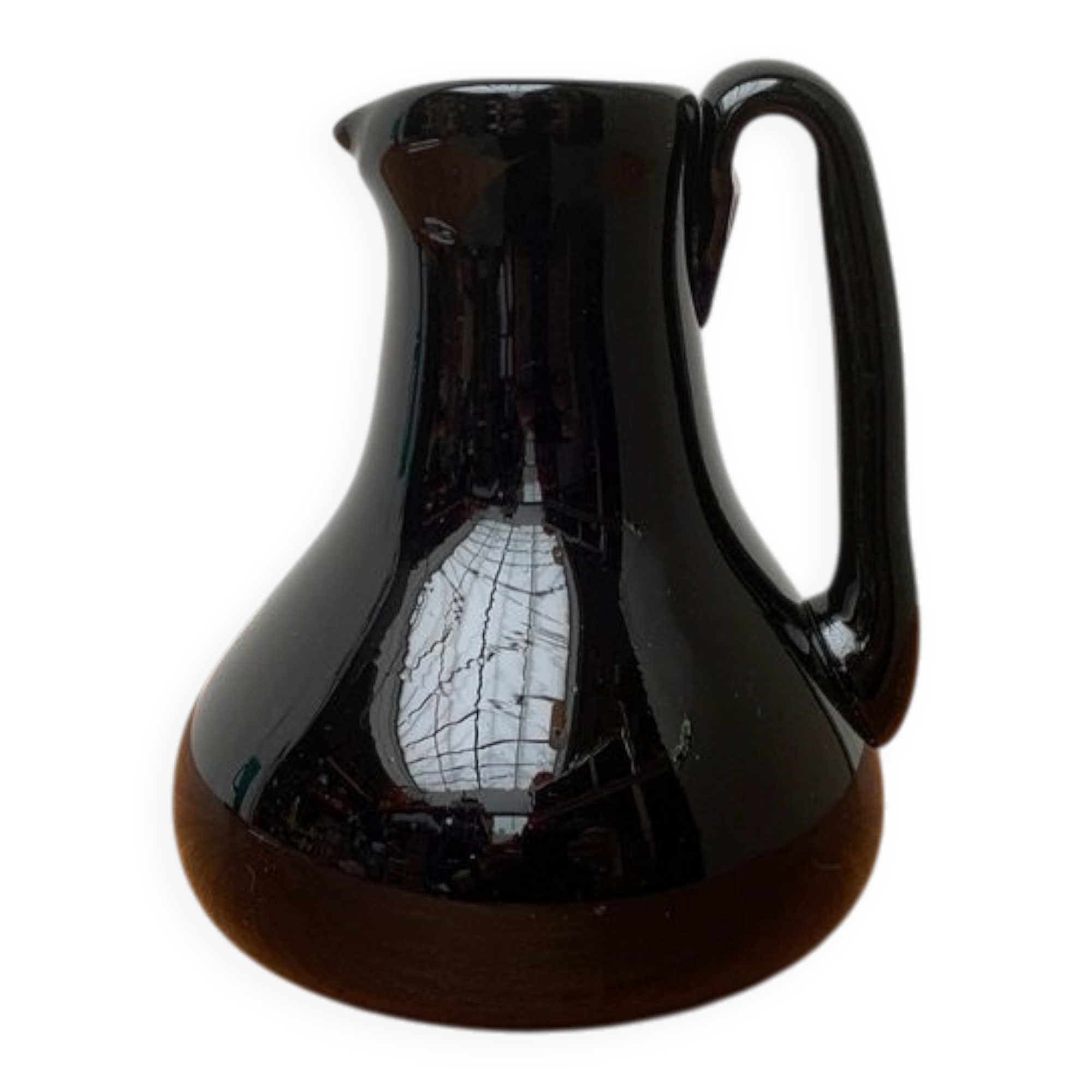 French Vintage Glass Carafe by Jean-Pierre Umbdenstock