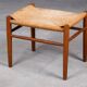 Mid-Century Stool by Jørgen Bækmark for FDB, Denmark, 1960s