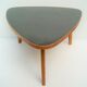 Tripod tripod table. oak, black laminate
