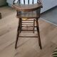 Antique baby high chair