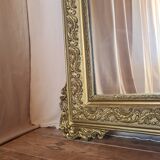 Miroir ancien XIXéme siècle doré